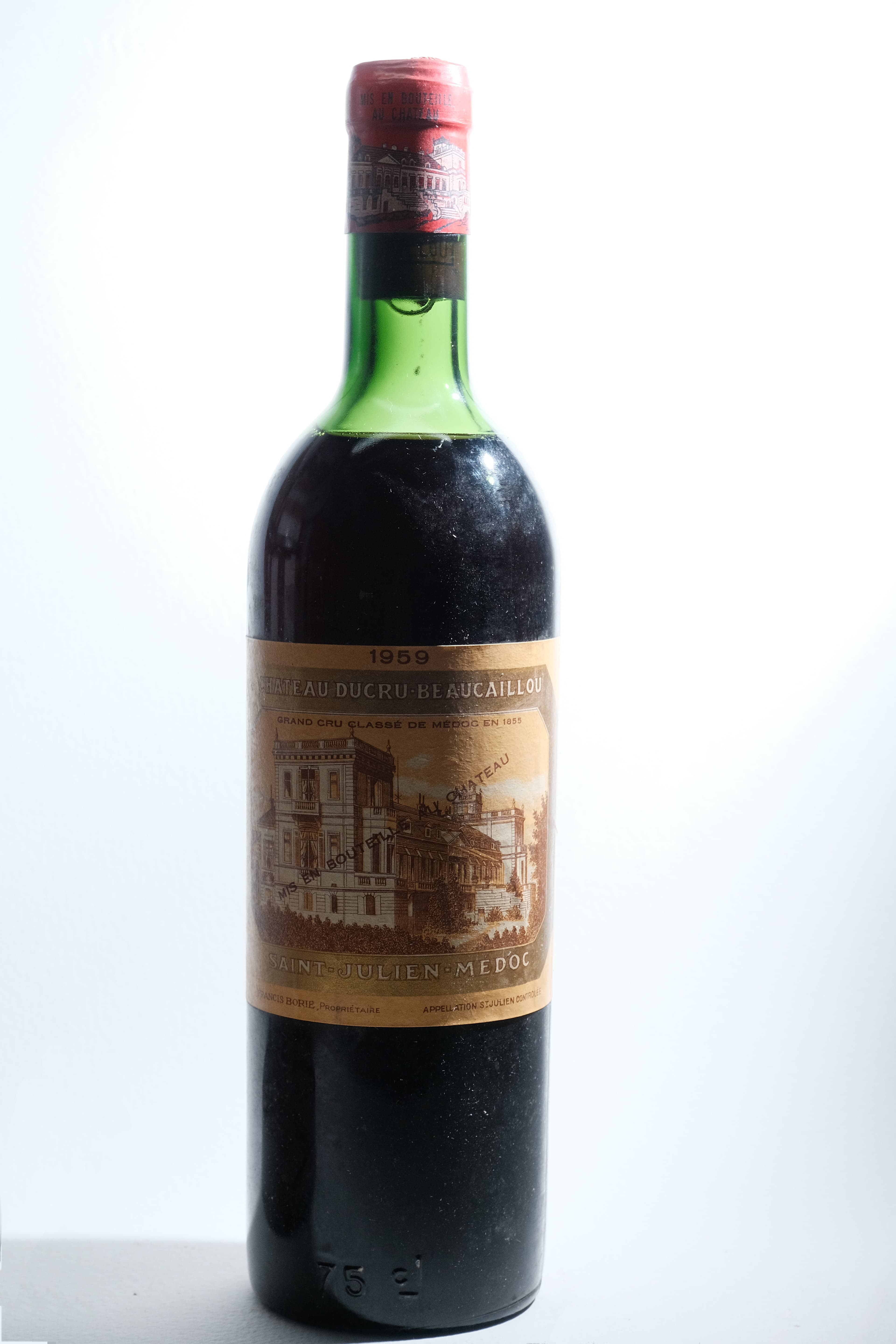 3 bottles Château Ducru Beaucaillou 1959 - Image 1