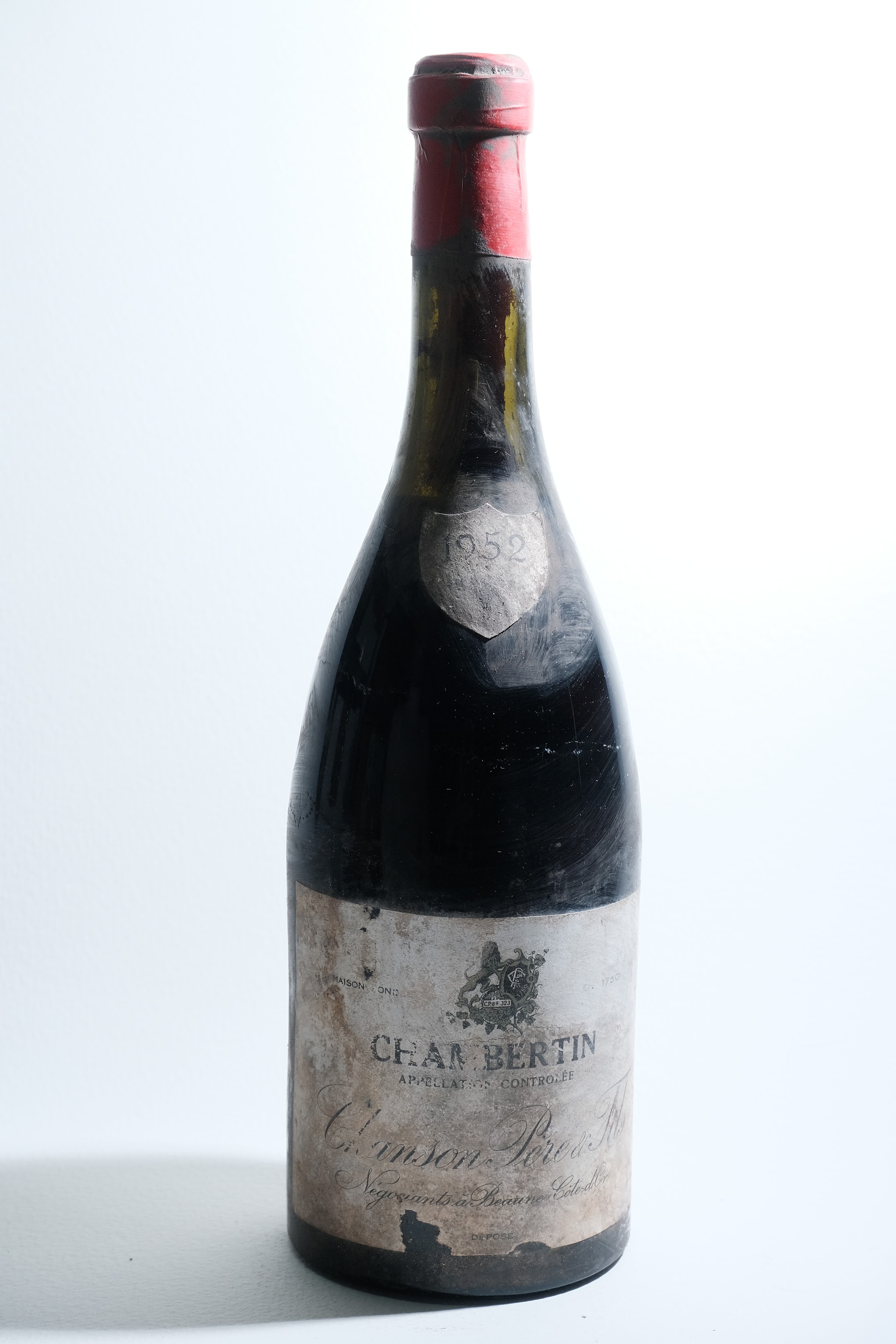 3 bottles Chambertin Chanson 1952 - Image 1
